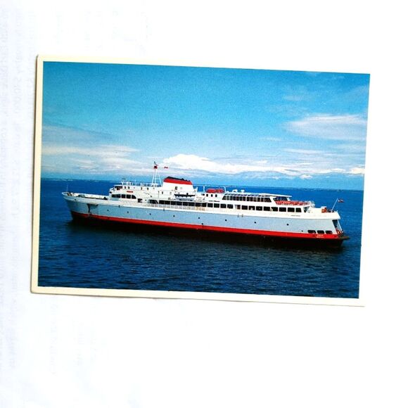 Ellis Post Card Co Other - MV COHO Car & Passenger Ferry Unposted W-245-A 1717